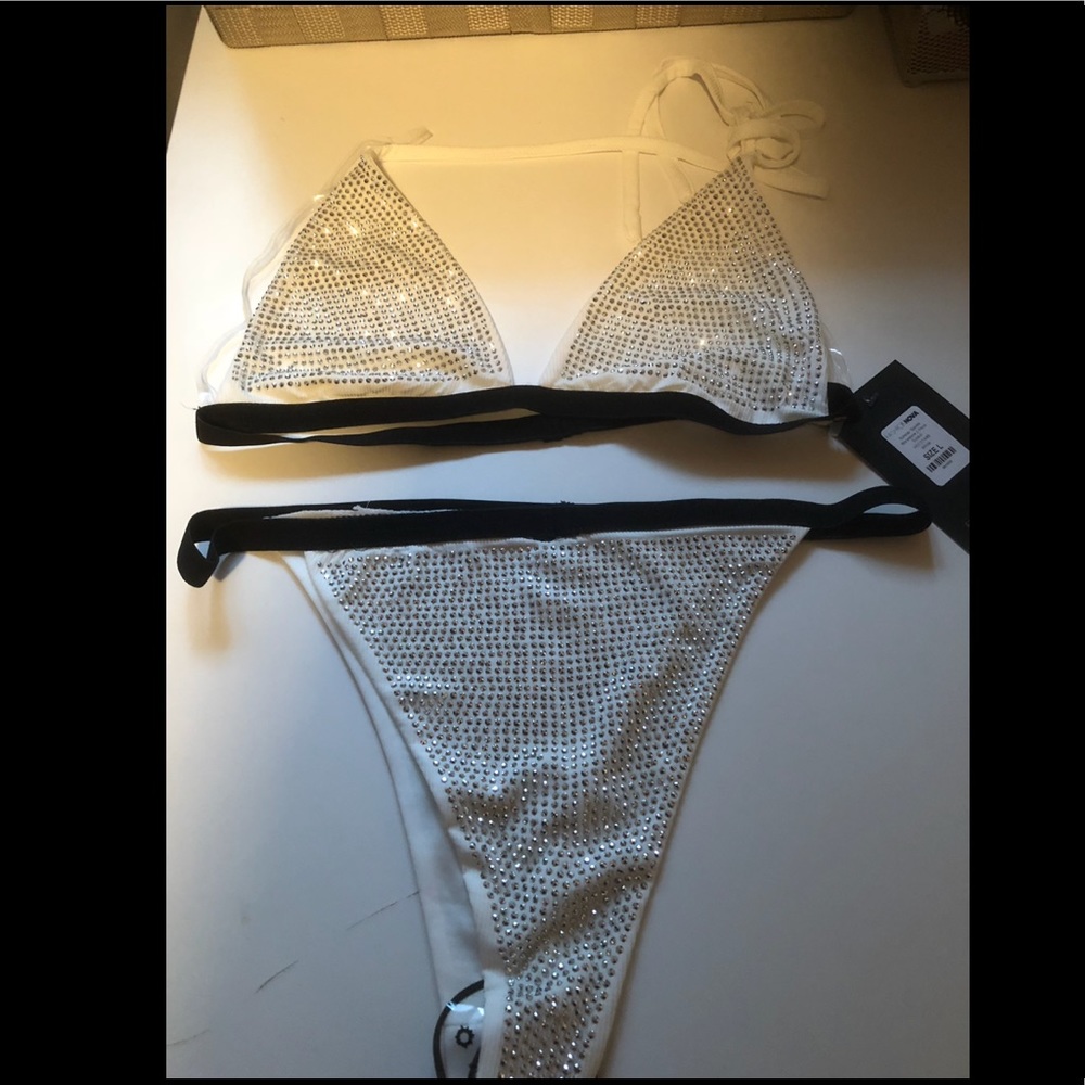 Fashion Nova Rhinestone Bikini